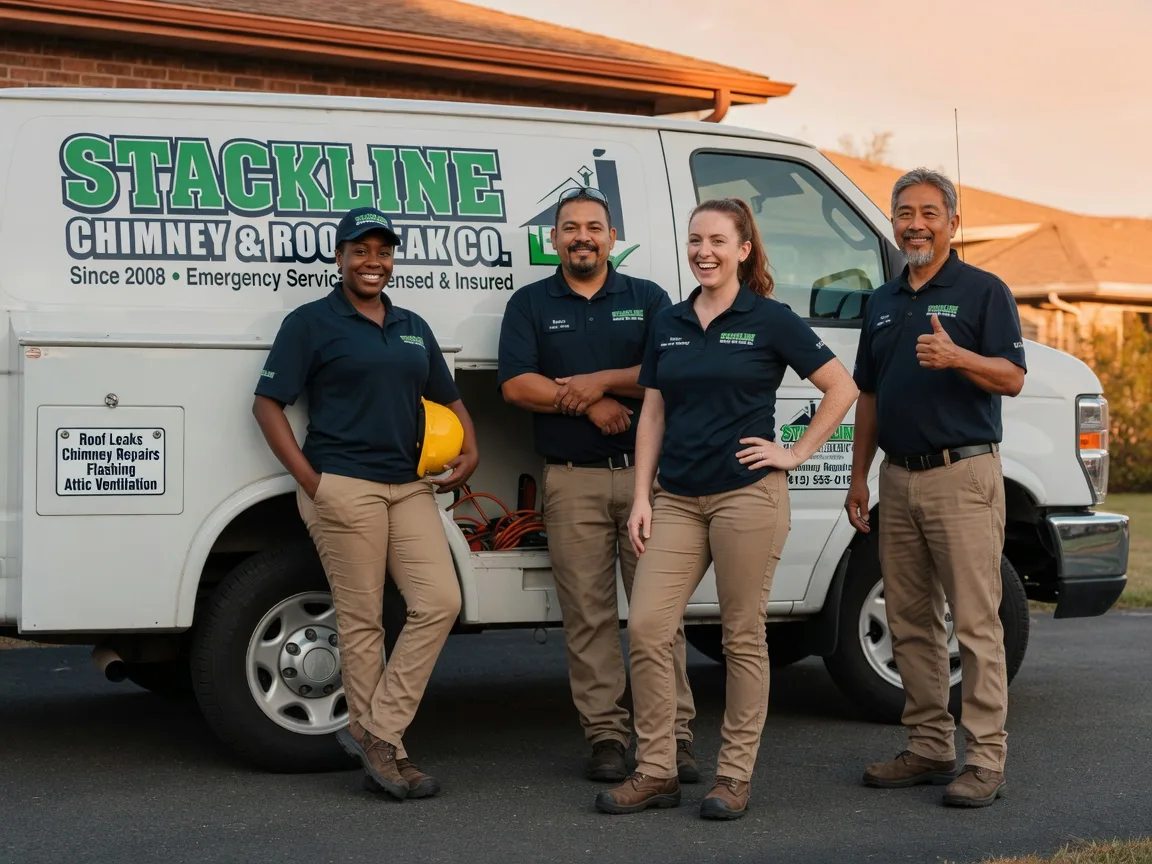 Chimney flashing repair company in Pleasant Hall, PA